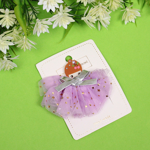 Зажим для волос Японочка”, микс 6 цветов, 8,56,5см_4