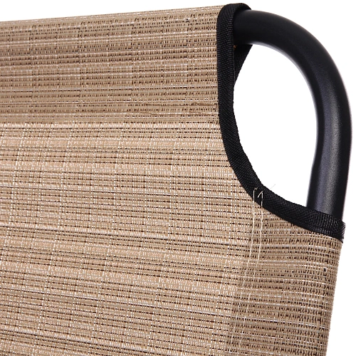 Кресло складное с подлокотниками Люкс, 6264100 см, беж+серый,3 положения_10