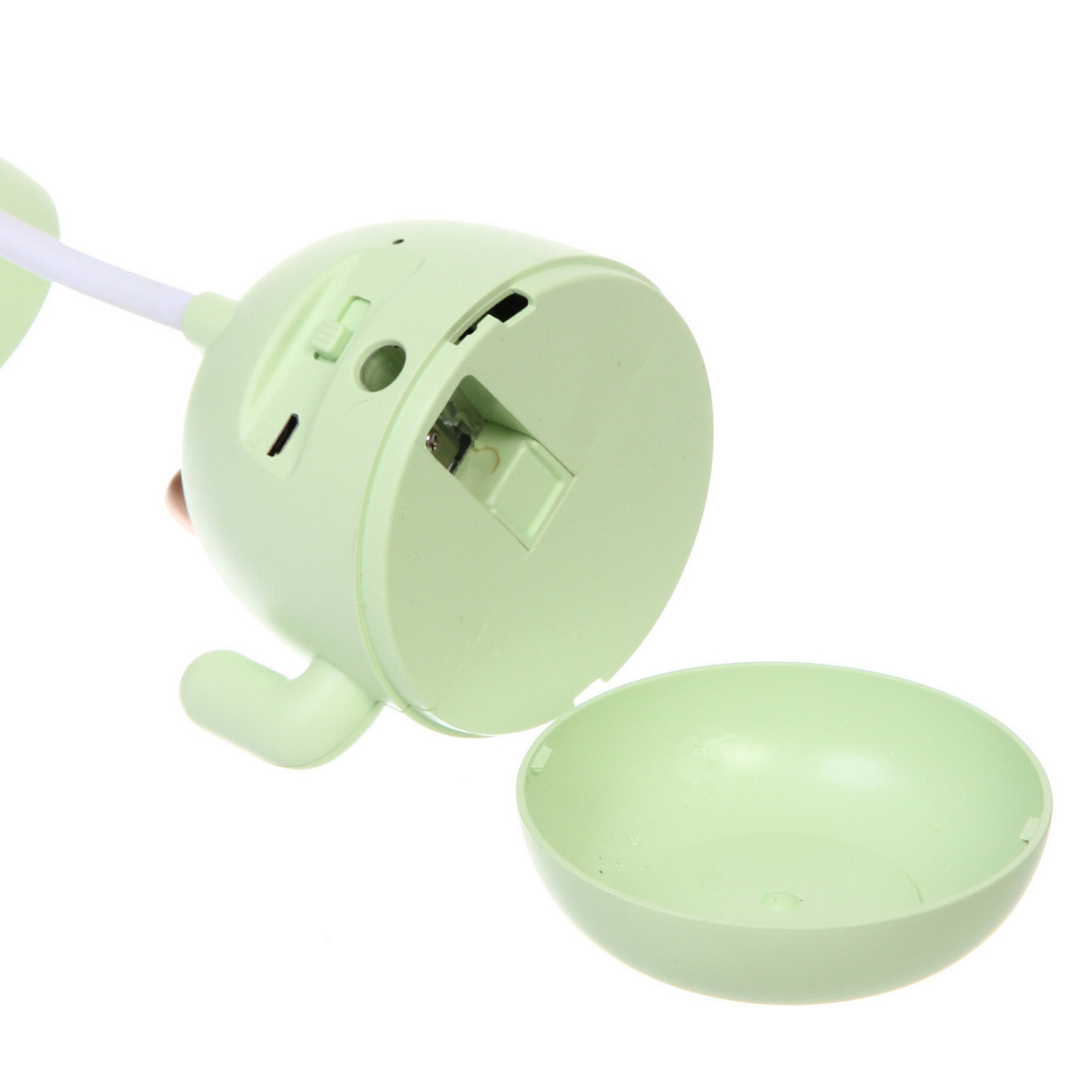 Настольная лампа "Sweet - Котёнок" 9*22.5 см LED, USB 3w 5v, Зеленый