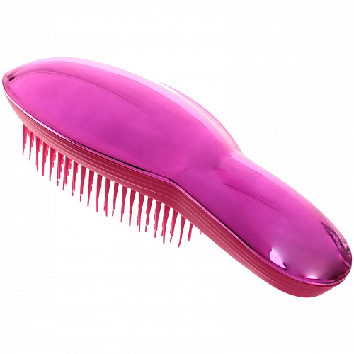 Расческа массажная компактная "Care Brush", цвет розовый , 21*7,5см, в пластиковой коробке