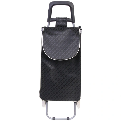 Тележка хозяйственная с сумкой (933326см, колеса 16см,грузоподъемность до 30 кг) черная SYD-16T_3