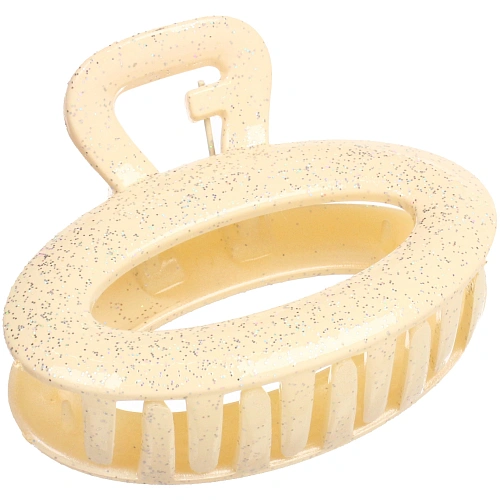 Заколка - краб для волос AKS - MANTANA, микс 6 цветов, овал, 74см _9