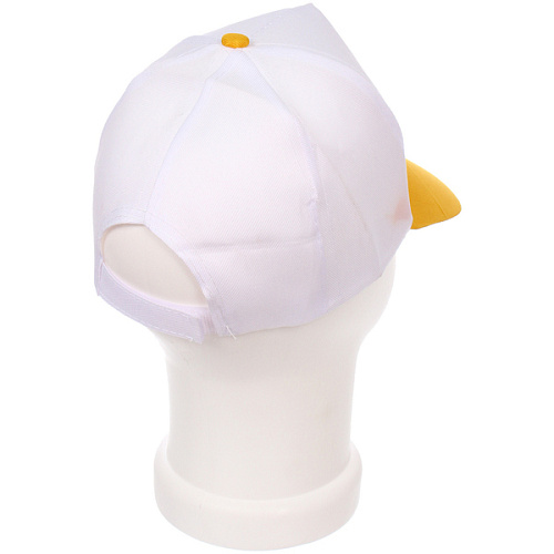 Бейсболка двухцветная Summer collection, цвет белый с желтым, р58_7