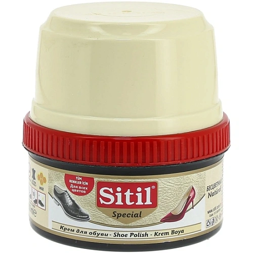 Крем-блеск SITIL  д/обуви 200 мл. /бесцветный