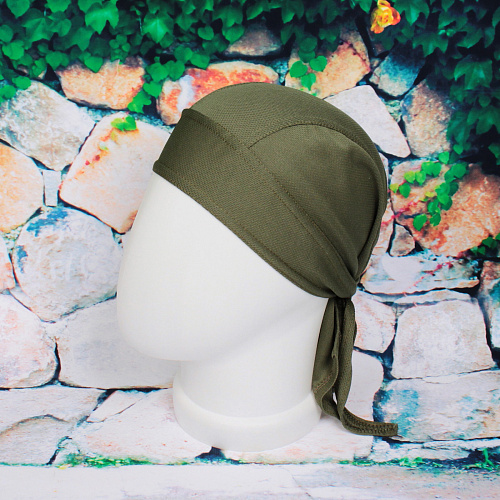 Бандана - дюраг TURIST, цвет хаки, 55см (в индивид пакете)_3