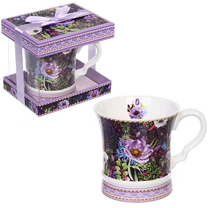 Кружка керамическая 280мл "Цветочный сад" в подарочной коробке