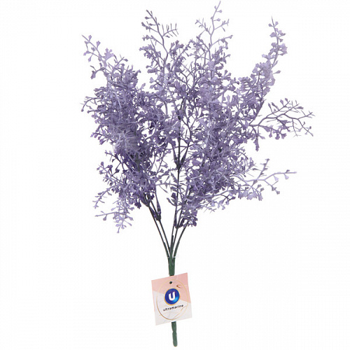 Искусственные цветы "Волшебные травы" 38см цвет сиреневый