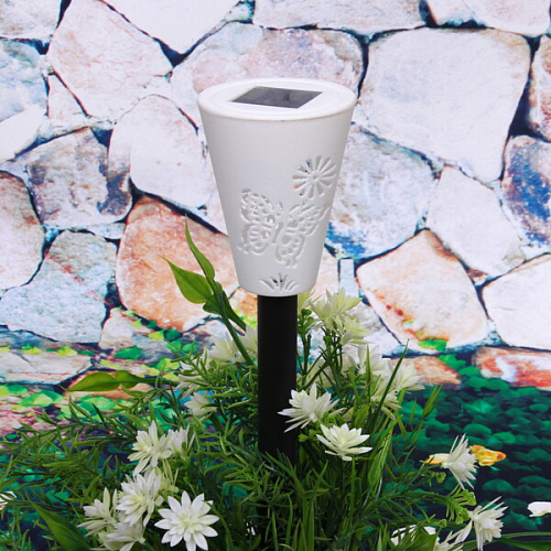 Фонарь садовый Цветение 357,57,5см, на солнечной батарее_6