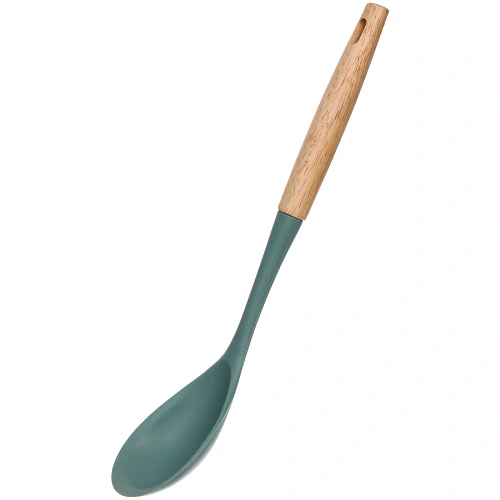 Ложка кухонная силиконовая OLIVA 35,5см✦_6