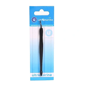 Триммер для удаления кутикулы на блистере "Ultramarine", классический, цвет черный, 11см