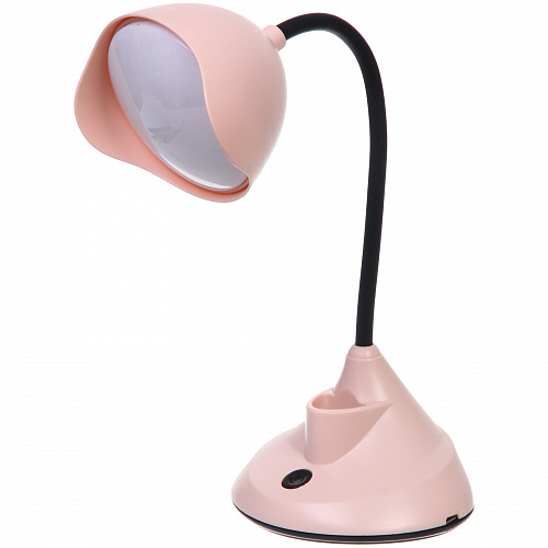 Настольная лампа "Sweet - Lamp" LED 10*32 см LED, USB 2W 5V, Пудровый