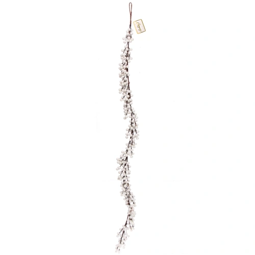 Ветка декоративная "Снежное утро" 140 см