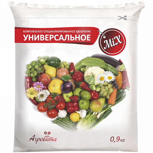 Удобрение Универсальное 0,9 кг  30шт/уп.