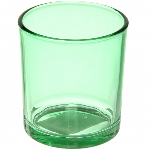Подсвечник "Oasis-Glass" 7*8см цвет зеленый