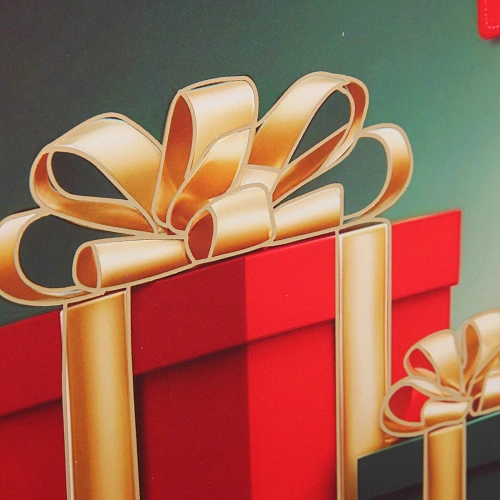 Пакет подарочный Северная сказка 322610 см, микс_5