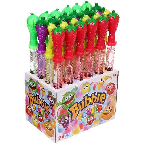 Мыльные пузыри Фруктовый рай, 37 см, 150 мл, цвет микс_3