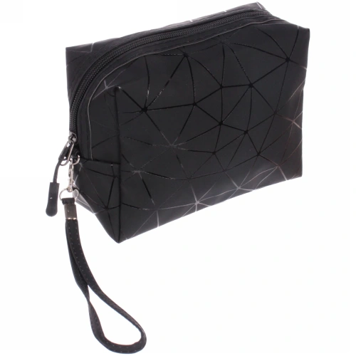 Косметичка прямоугольная "Women secret", цвет черный, 18*13*7см