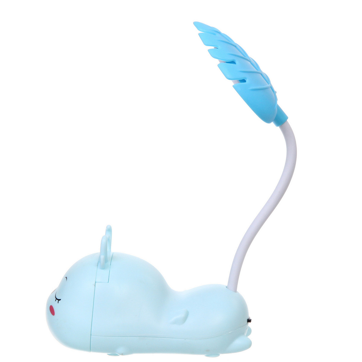 Настольная лампа "Sweet deer" 7.5*13.5*20 см LED, USB 0.6-3W, Голубой