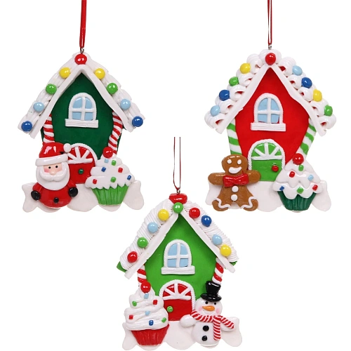 Подвеска Сandy "Сладкий домик" 10,8 см, в ассортименте