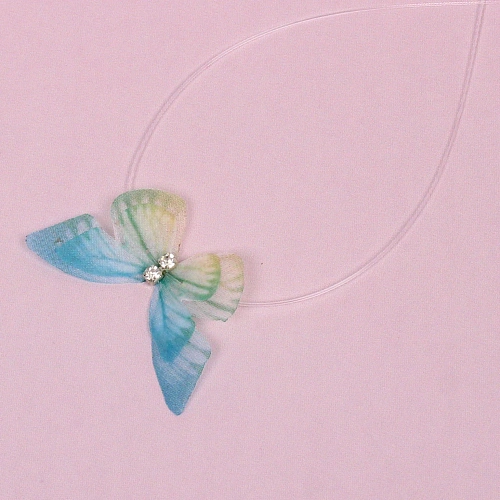 Подвеска на шею на леске Butterfly, цвет микс, 2,52,5см_4