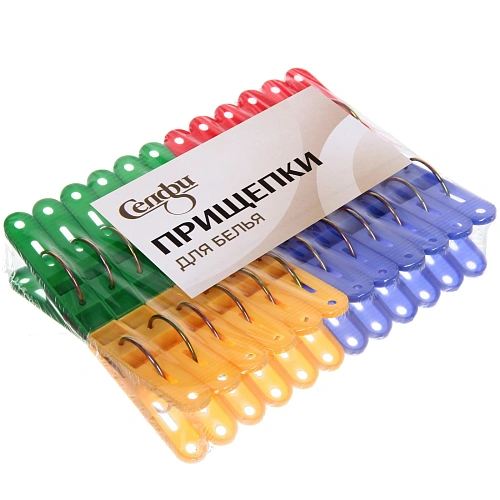 Прищепки бельевые Селфи (24шт) 0606_8