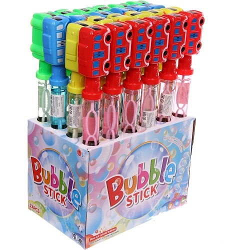 Мыльные пузыри Автобус, 37 см, 150 мл, цвет микс_3