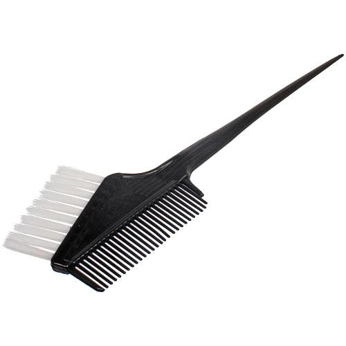 Расчёска - кисть для окрашивания, 20,5 × 7 см, цвет чёрный_3