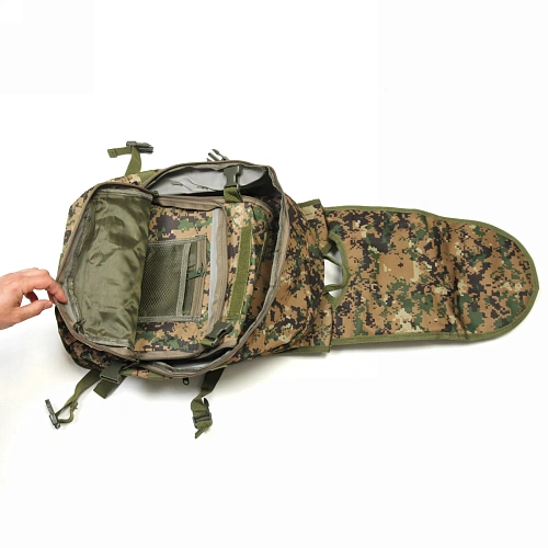 Рюкзак туристический 30л, цвет цифра зеленый,D5_25