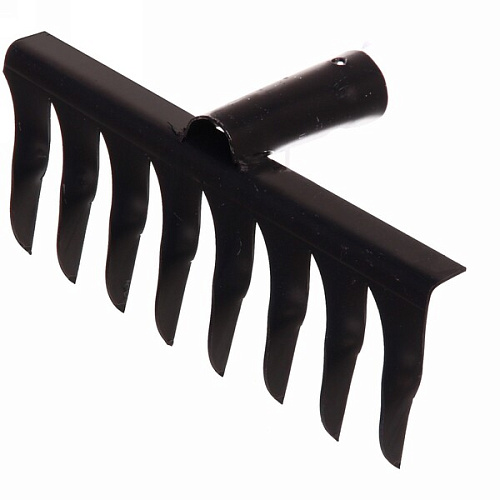 Грабли витые 8 зубьев металлические d30мм