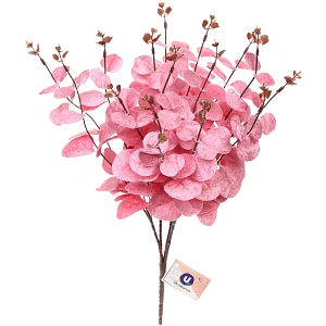 Искусственные цветы "FLOWERS MAGIC" 50см Эвкалипт розовый