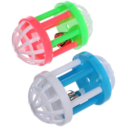 Игрушки в наборе 2шт МУРОЧКИН, цвет микс, с бубенчиками, 53,5см_4