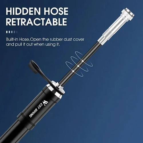 Насос ручной велосипедный West Biking, YP0711136_20