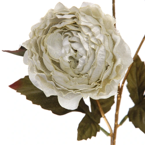 Искусственные цветы FLOWERS GLAMOUR 63см Пионы 3 цветка белые_8