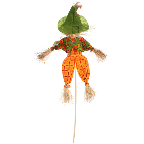 Фигура садовая Пугало - Мартин в зеленой шляпе 55 (85) см ДоброСад_4