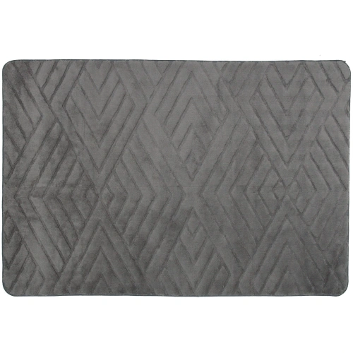 Коврик для ванной 80*120 "Медео" серый