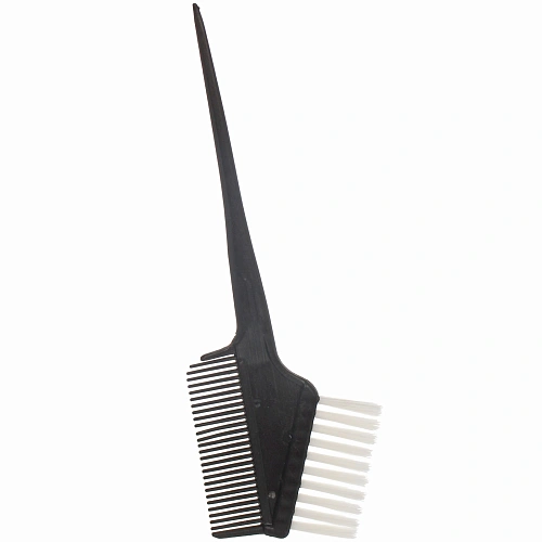 Расчёска - кисть для окрашивания, 20,5 × 7 см, цвет чёрный