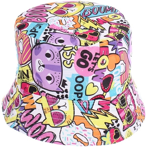 Панама НАТРЕНДЕ - COOL, разноцветная, р 58_8