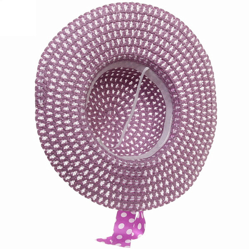 Шляпа женская с широкими полями Summer, цвет нежно-фиолетовый, р58, ширина полей 10см_7