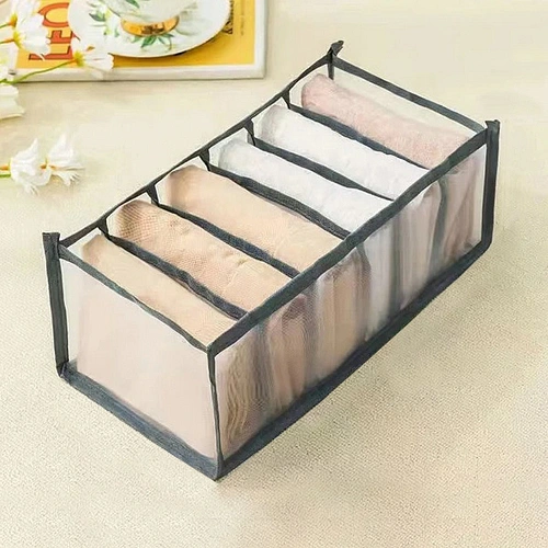 Органайзер - чехол для хранения вещей ИДЕЯДОМА, цвет серый, 7 секций, 361712см_5