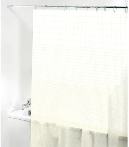 Штора для ванной EVA 180*180 "Селфи" Ферони бежевая 1393-4