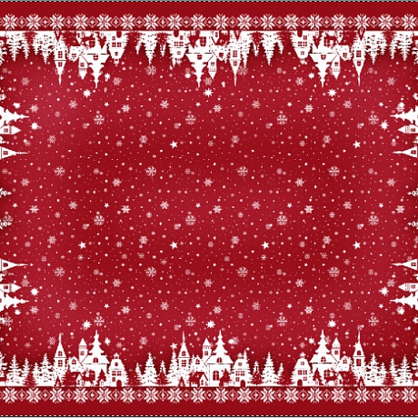 Скатерть 140*176 см "Снегопад"