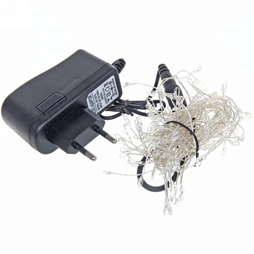 Гирлянда для дома 2,0 м 150 ламп LED  Мишура, IP-40, Зеленый_6