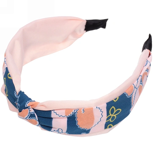 Ободок для волос Beauty Gallery - Betty, ширина 5см, микс 5 цветов _4