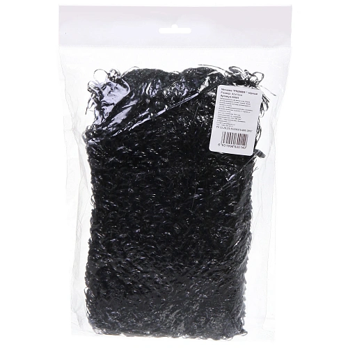 Мочалка для тела полипропиленовая PREMIER, цвет черный, 4215см_5