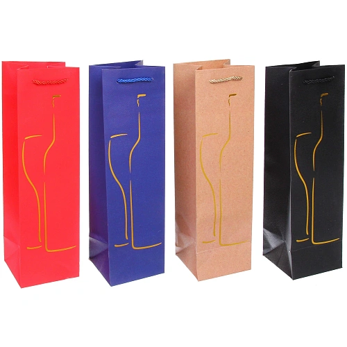 Пакет подарочный "Силуэты" 11*38*11 см