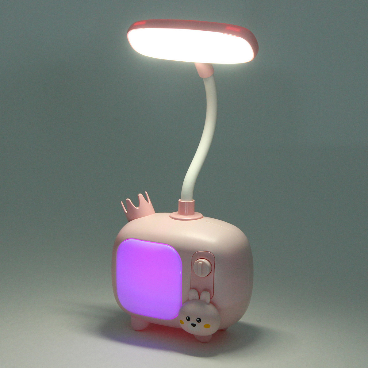 Настольная лампа "Sweet - TV time" LED, USB 0.6-4.2W 5V, Розовый