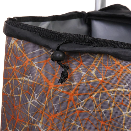 Тележка хозяйственная с сумкой (1004035см, колеса 21см,грузоподъемность до50 кг)  SYD100B-5_12