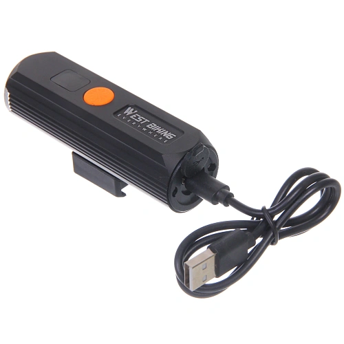 Фонарь велосипедный, передний West Biking YP0701434 (аккум 3200 mAh, Tape-C)_12