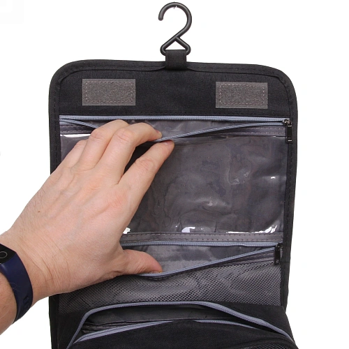 Косметичка - органайзер Classic, цвет черный, в склад виде 20249, в расклад виде 42249см (несессер)_14