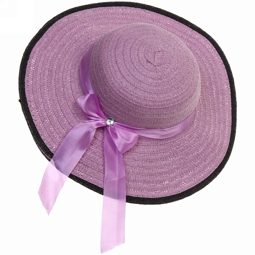 Шляпа женская с широкими полями TiraMiSu- Бэлла, микс 6 цветов, р58, ширина полей 11 см_5